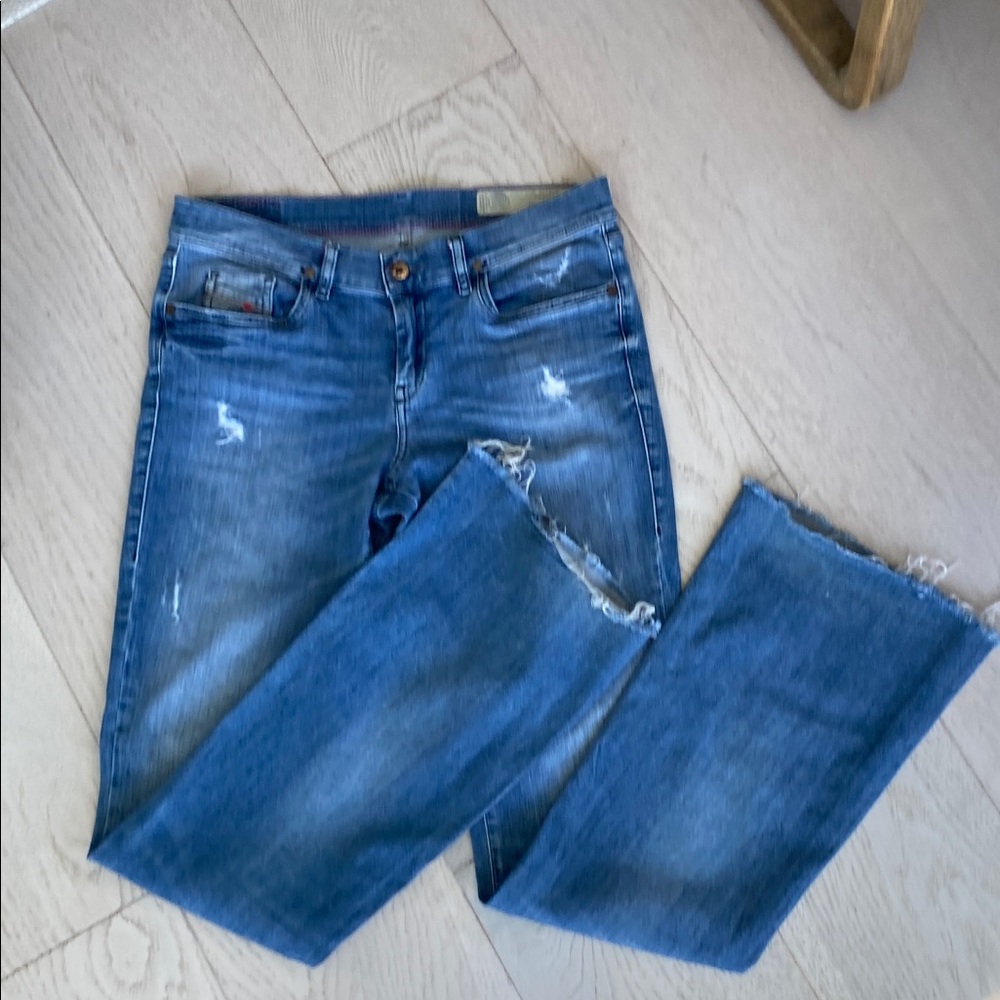 Diesel Blue Boot Cut Jeans